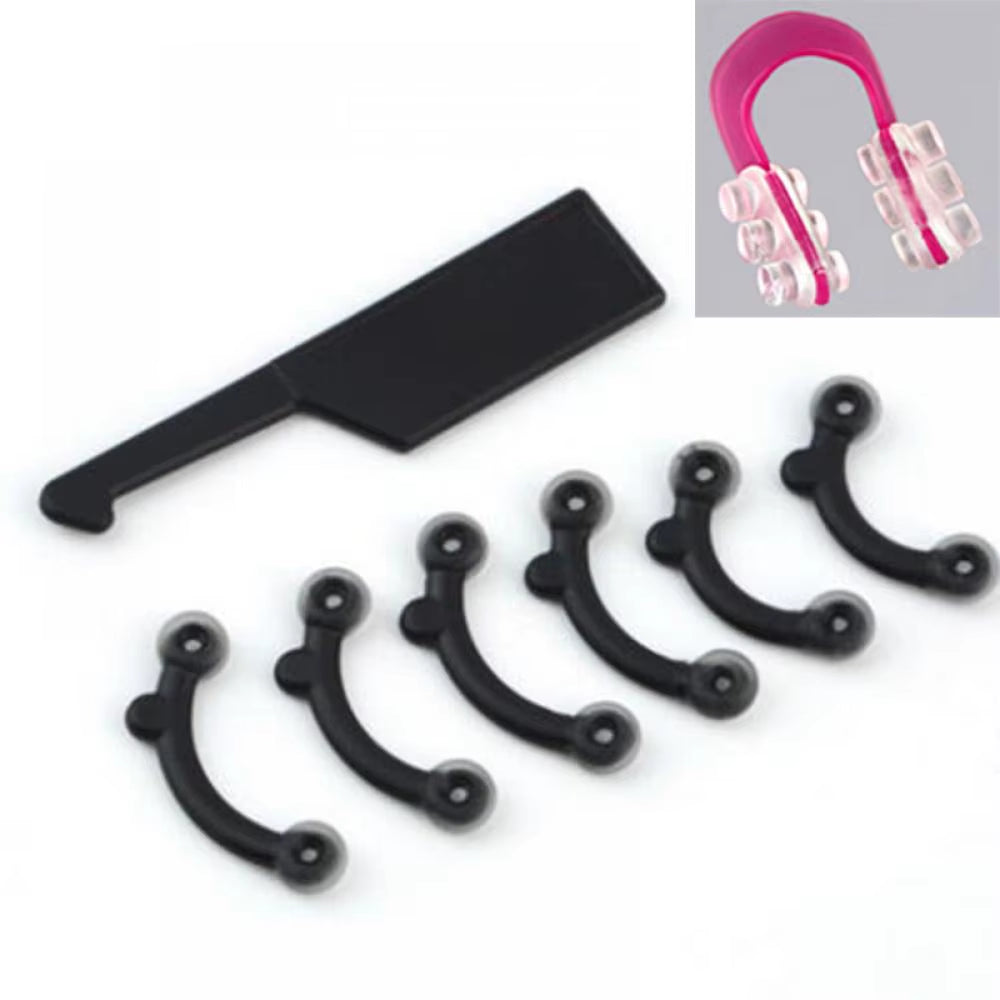 1 Set Women Nose up Lifting Shaper Nose Bridge Straightening 2023 Women Beauty Clip Corrector Face Massage Tools 3 Sizes No Pain